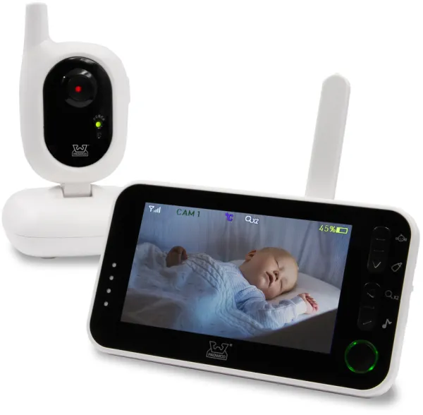 Padwico V8 babycall - video - oppladbart batteri