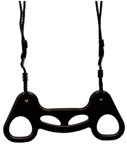 Nordic Play Trapesgynge svart m/ svart tau