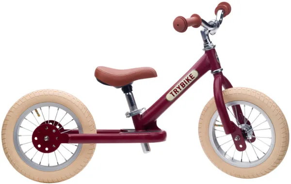 Balansesykkel, 2-hjulet, Vintage rød
