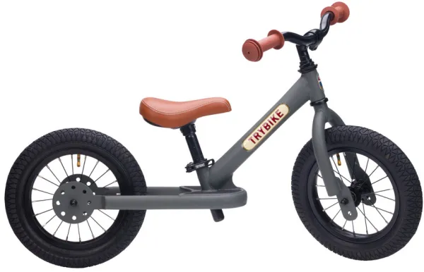 Balansesykkel, 2-hjulet, Antrasittgrå