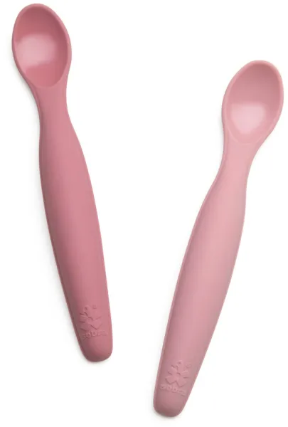 Silikon skjesett, lang - blossom pink