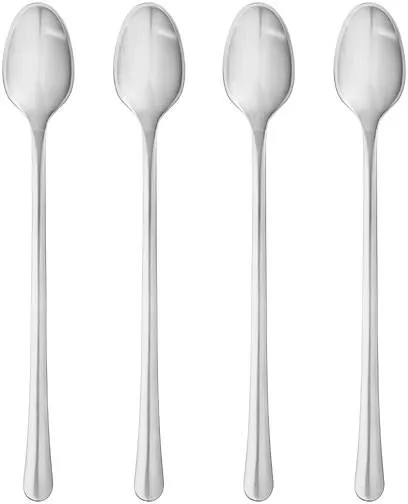 Georg Jensen Copenhagen caffe latte skjesett, 4 stk